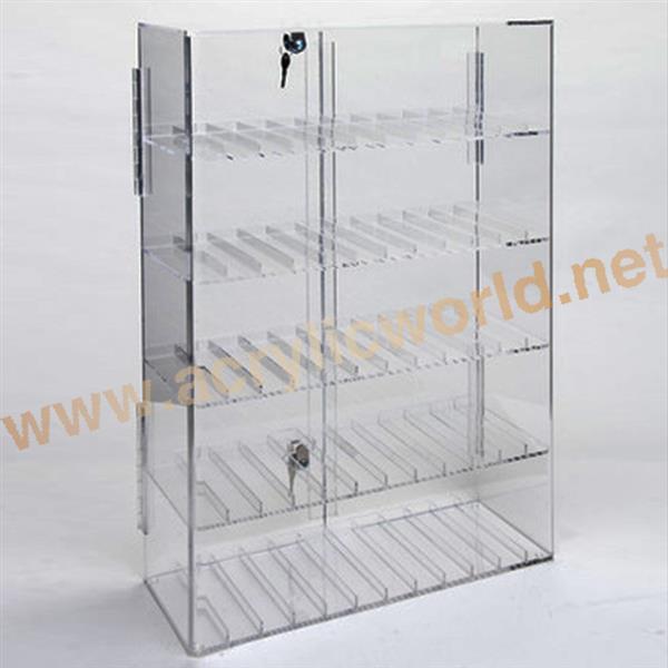 3 shelves acrylic display stand for ecigarette