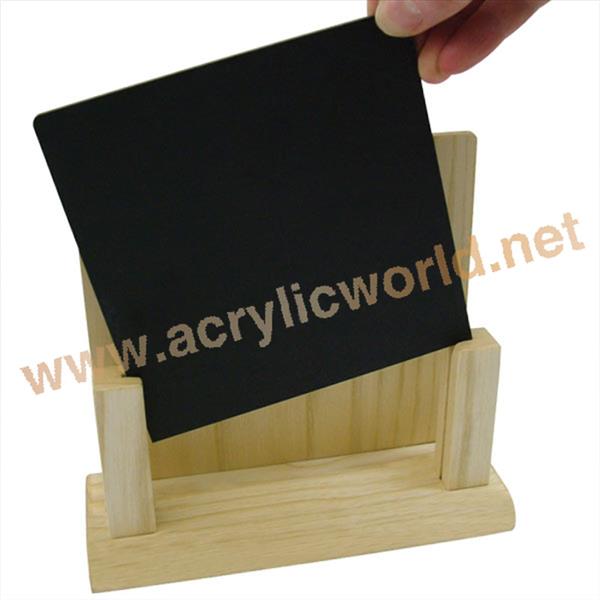 wooden clipboard menu holders A5