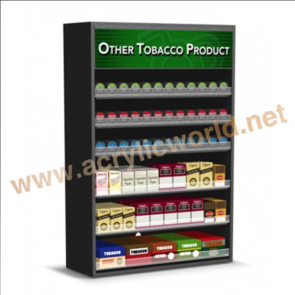 big cigarette display shelf for sales