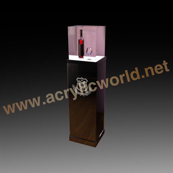 acrylic rack for wine bottle table