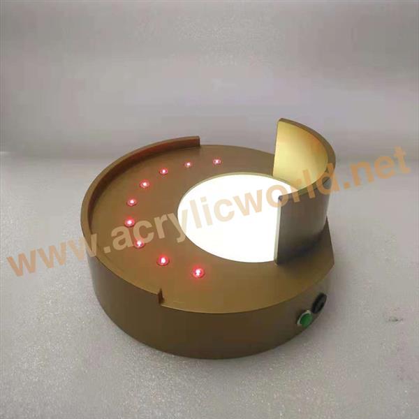 newest wine led display stand one bottle