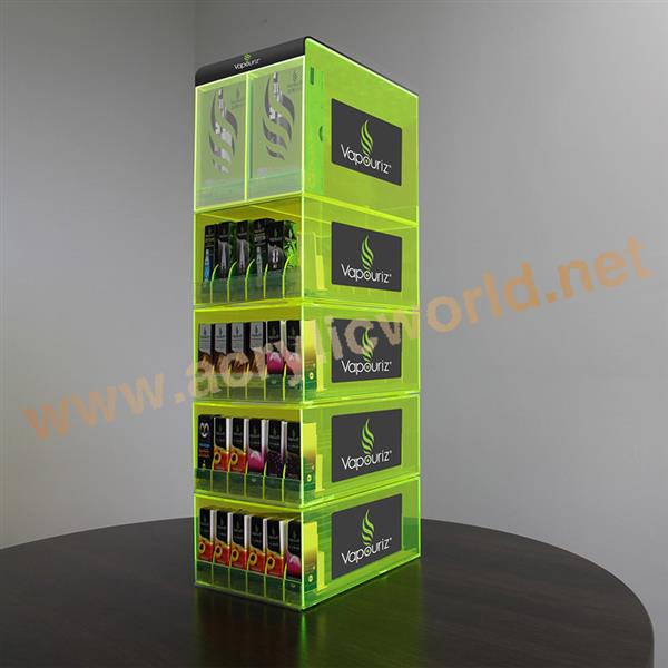 led cigarette display boxes for adversting