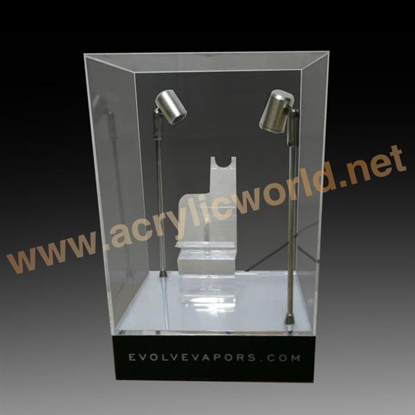 custom electronic cigarette display with led light