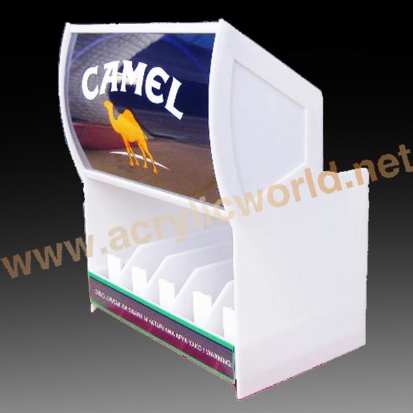 acrylic display tobacco holders with adversting