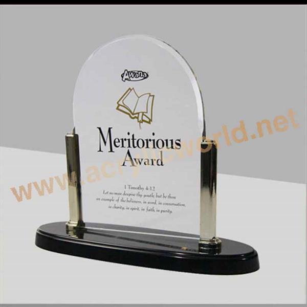 clear acrylic awards acrylic desk awards with printing