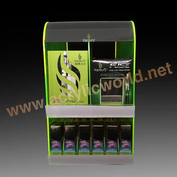 big acrylic cigarette display unit for sales