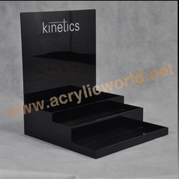 transparent acrylic mary kay cosmetic display for table