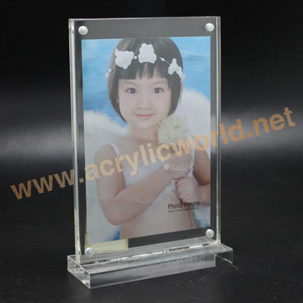 acrylic clear souvenir picture frame