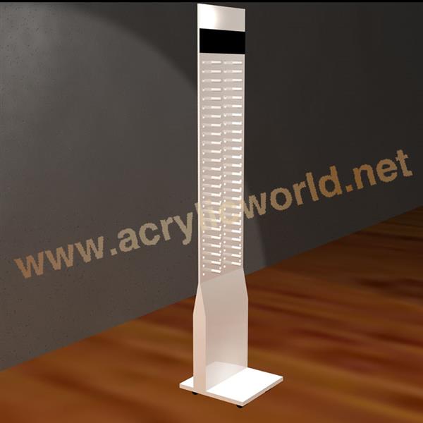 floor standing acrylic display stands wholesale