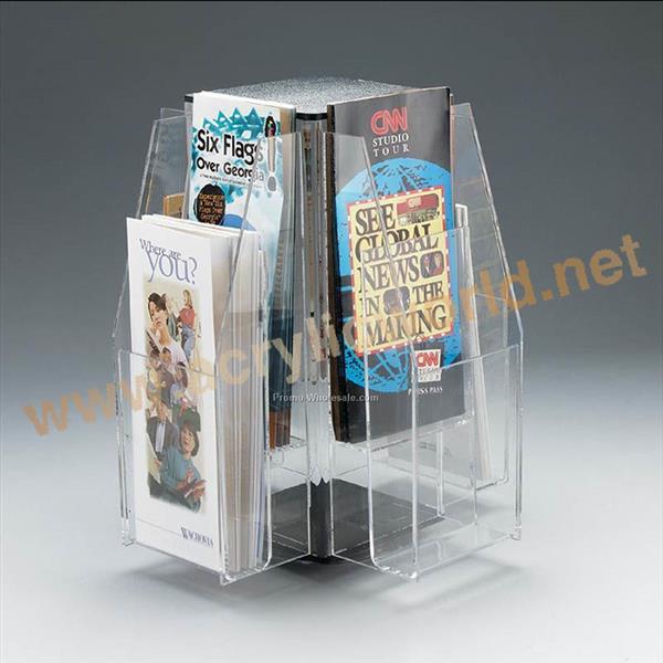 a5 acrylic brochure holder for table