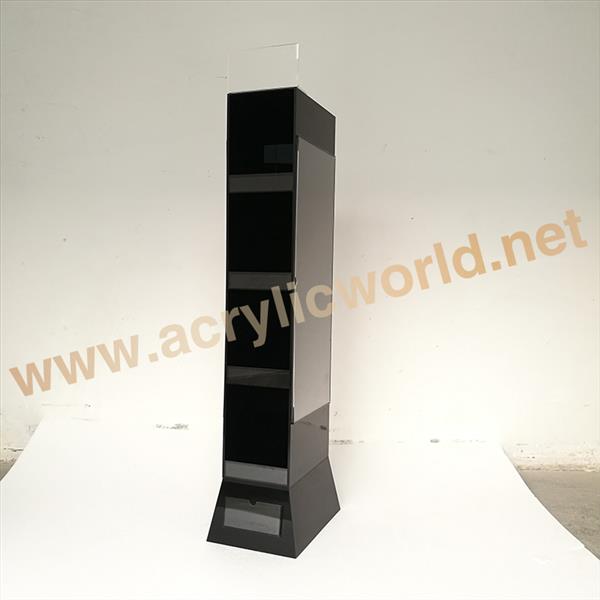 three layers acrylic stand ecigarettes custom display