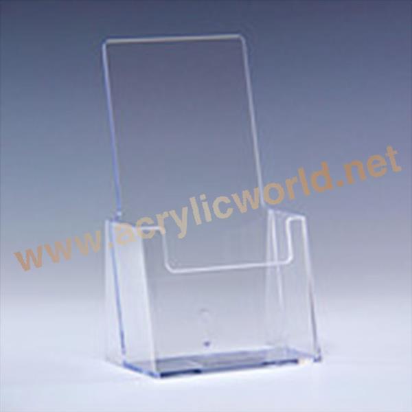 custom acrylic display stand brochure holder a5