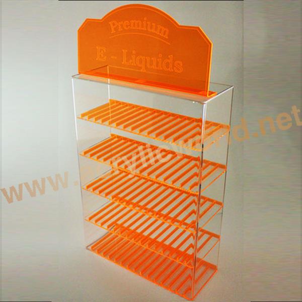 acrylic e-tobacco display stand