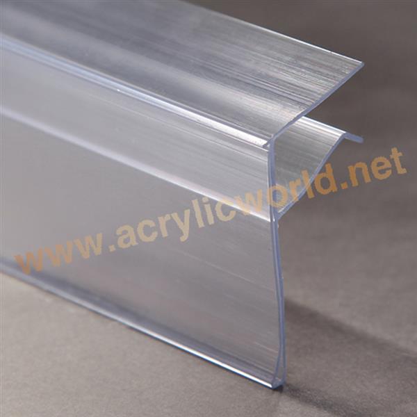 clear acrylic shelf talkers for shelf